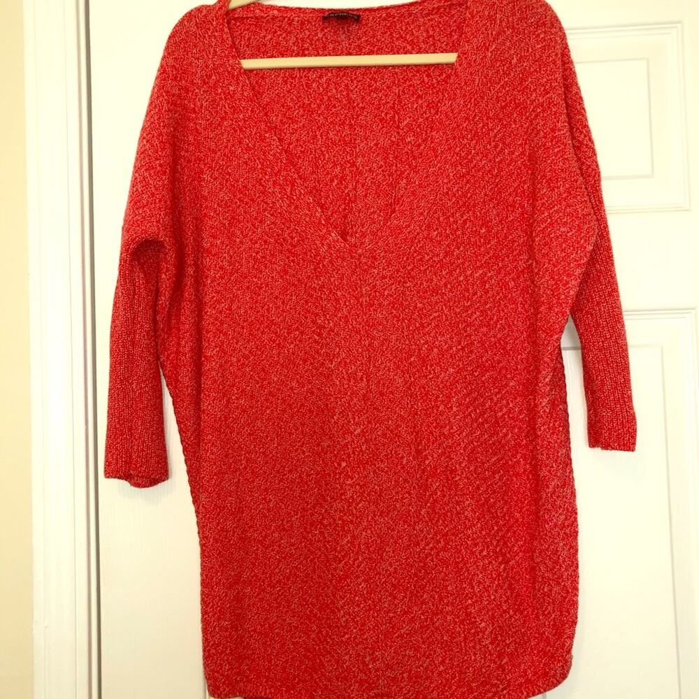 Express pink quarter sleeve top